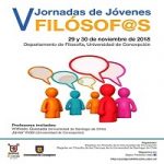 Imagen V Jornadas de Jóvenes Filósofos  (UdeC-USACH)